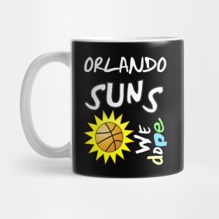 Orlando Suns Basketball Squad Warmup Jersey (OREO) (We Dope Edition) Mug